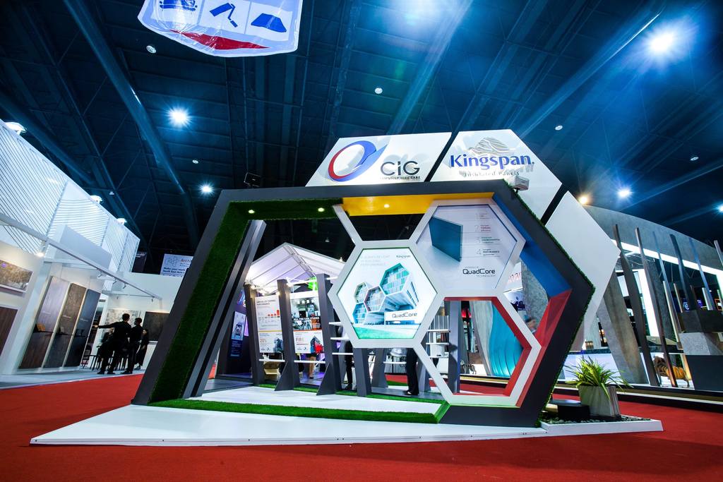 2 C.I.Group exhibition stand at ASA 2017 by Fret Free Productions