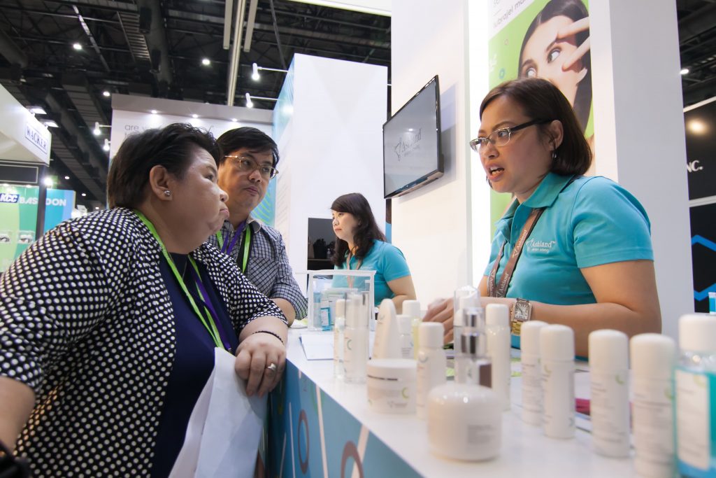 Ashland at In-cosmetics Asia - Stand design and build by Fret Free Productions