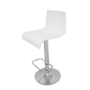 White Wood Bar Stool
