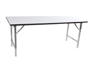 Rectangle White Top Folding Table
