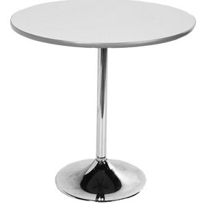 Round White Top Table