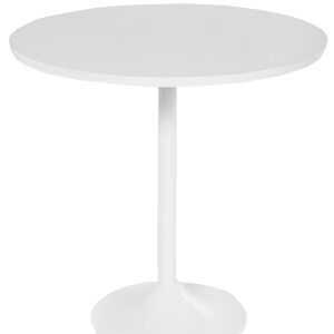 Round White Top Table