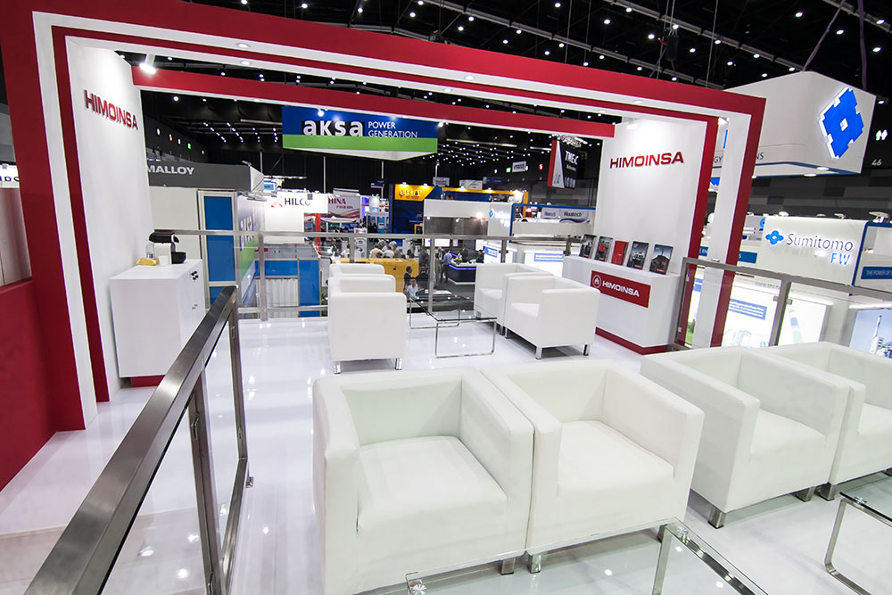 Exhibition Stand at Powergen Asia