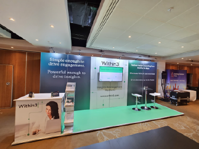 Within3 Budget and affordable exhibition stand package