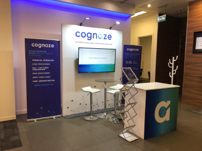 Cognaize budget friendly and affordable exhibition stand package