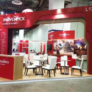1 Movenpick exhibition stand at ATF 2017 by Fret Free Productions