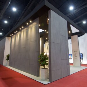 3 TAK exhibition stand at ASA 2018 by Fret Free Productions
