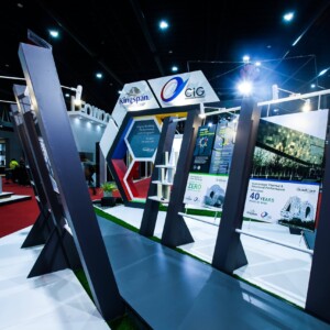 6 C.I.Group exhibition stand at ASA 2017 by Fret Free Productions